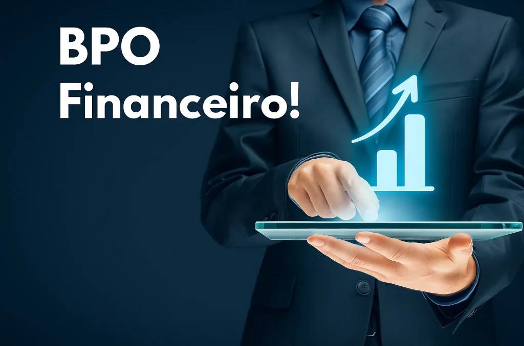 Profissional da NGV Assessoria Contábil analisando gráficos de desempenho e crescimento relacionados a BPO Financeiro em Indaiatuba.